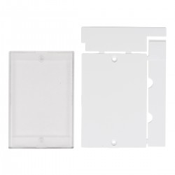 KIT NAME PLATE 1 WHITE Tip 1 beyaz kontrol paneli plaka seti