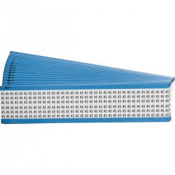 WM-45-PK Tel İşaretleme Kartları - Sert Sayılar