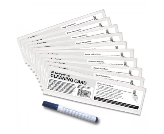 Cleaning kit 10cards, 1pen for Magicard 300/600 printer Temizlik kiti 10 kart, Magicard 300/600 yazıcı için 1 kalem Cleaning kit 10cards, 1pen for Magicard 300/600 printer Temizlik kiti 10 kart, Magicard 300/600 yazıcı için 1 kalem