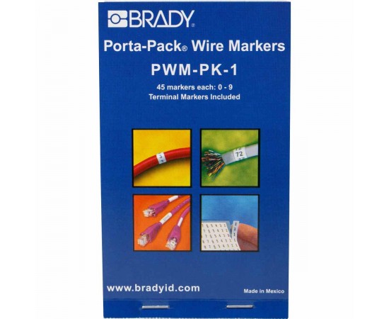 PWM-PK-1 Porta-Pack Tel İşaretleme Kitapları PWM-PK-1 Porta-Pack Tel İşaretleme Kitapları