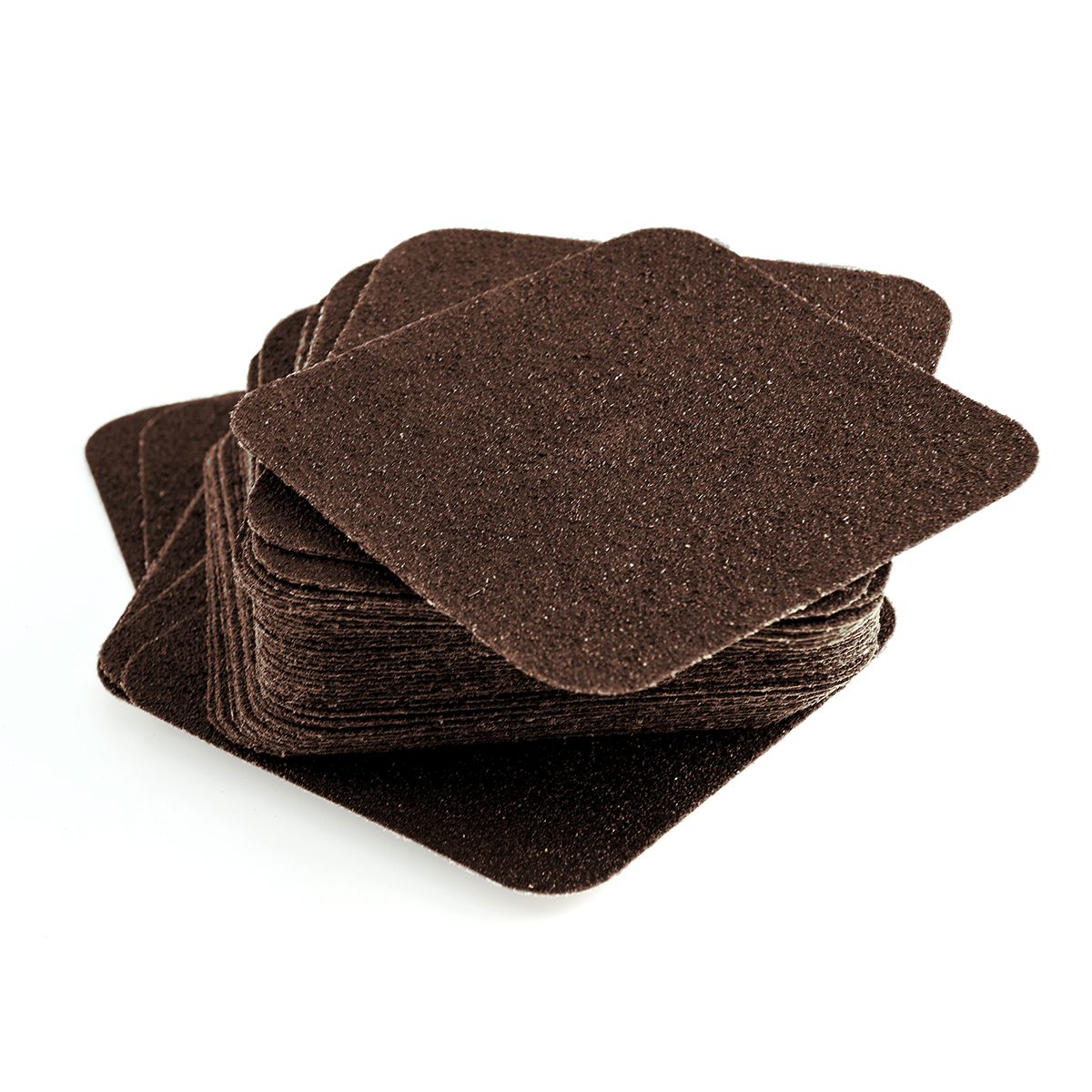 KAYMAZ PLAKA KIRMIZI 140X140MM 50 / PAKET Kaymayı Önleyici Bant Kalıp Kesimli Takozlar — Kırmızı
