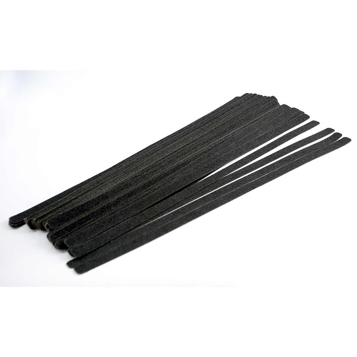 KAYMAZ PLAKA SİYAH 19X600MM 50 / PAKET Kaymayı Önleyici Bant-Kalıp Kesimli Takozlar — Siyah