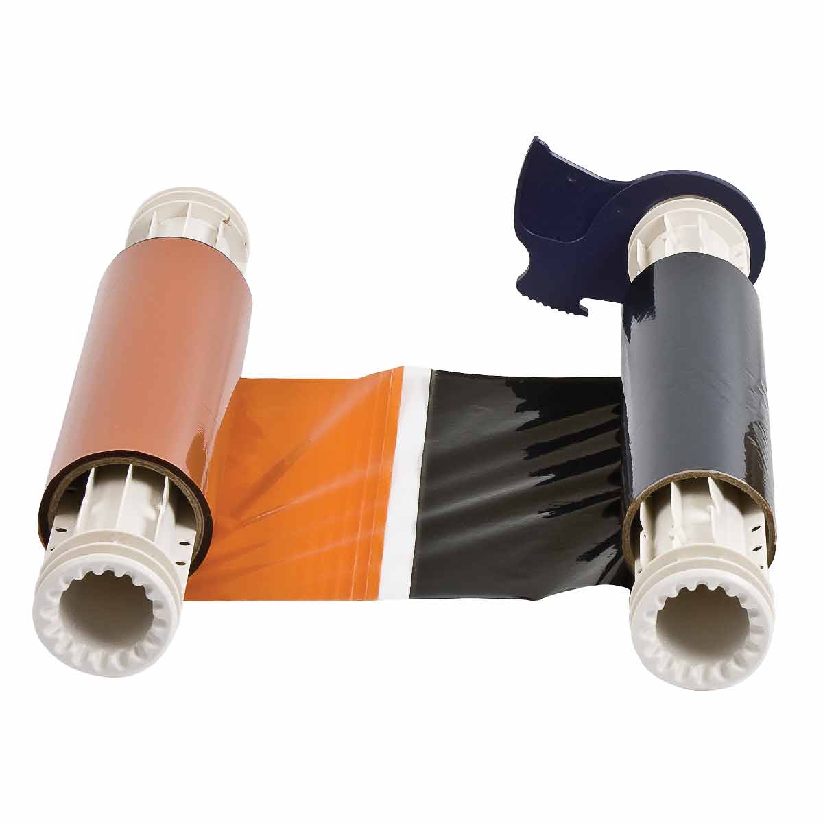 B85-R-158x60-BK/OR-200P BBP85 Şerit — Siyah-turuncu 158 mm ve 200 mm paneller