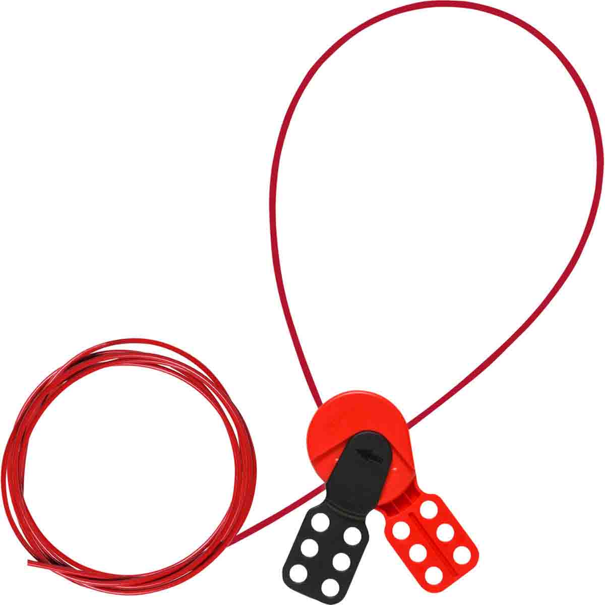 SAFE  FLEX LO W/ 10FT NYLON CABLE SAFELEX Üniversal Kablo Kilitleme Cihazı - 3 m Naylon Kablo