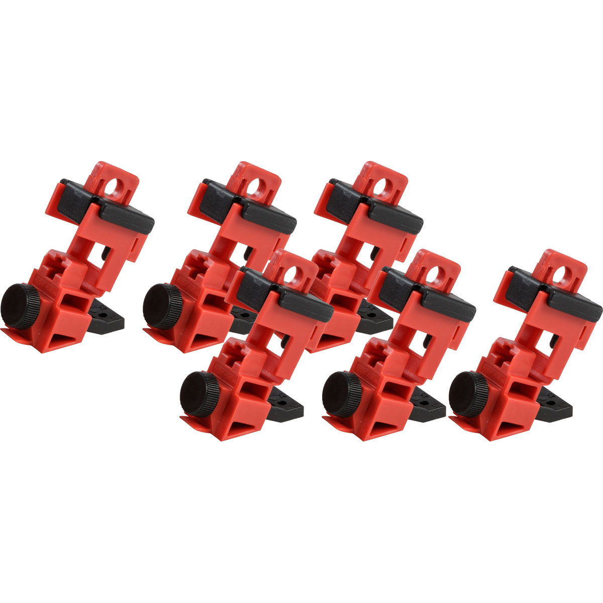 TAGLOCK 120/277V CLAMP-ON BRKR LO BLK50 TagLock Devre Kesici: 120/277 V Kelepçelemeli – 50/pk