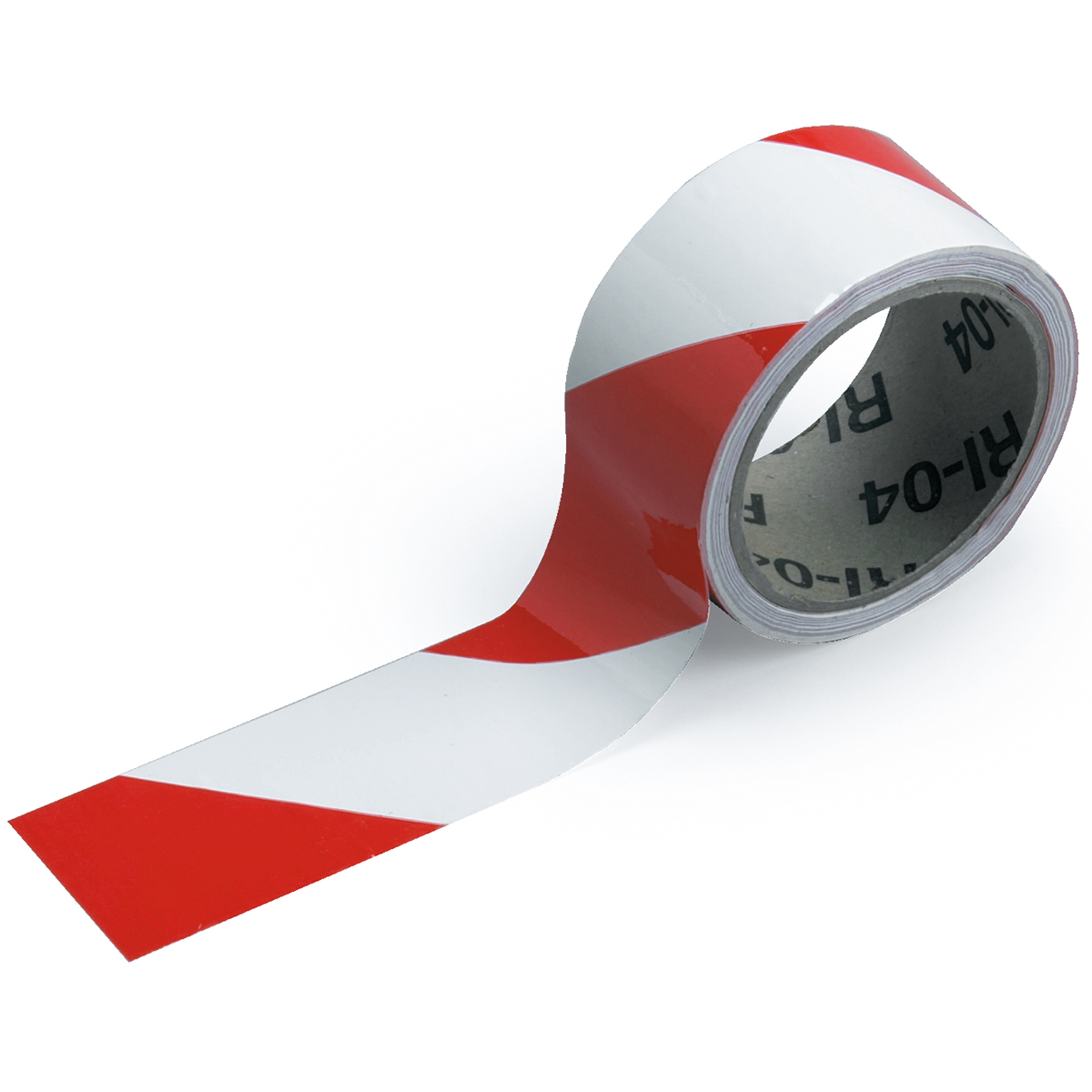 ÇİZGİLİ İŞARETLEME BANTLARI 33MT 5CM KIRMIZI / BEY Uyarı Bandı — Kırmızı / Beyaz