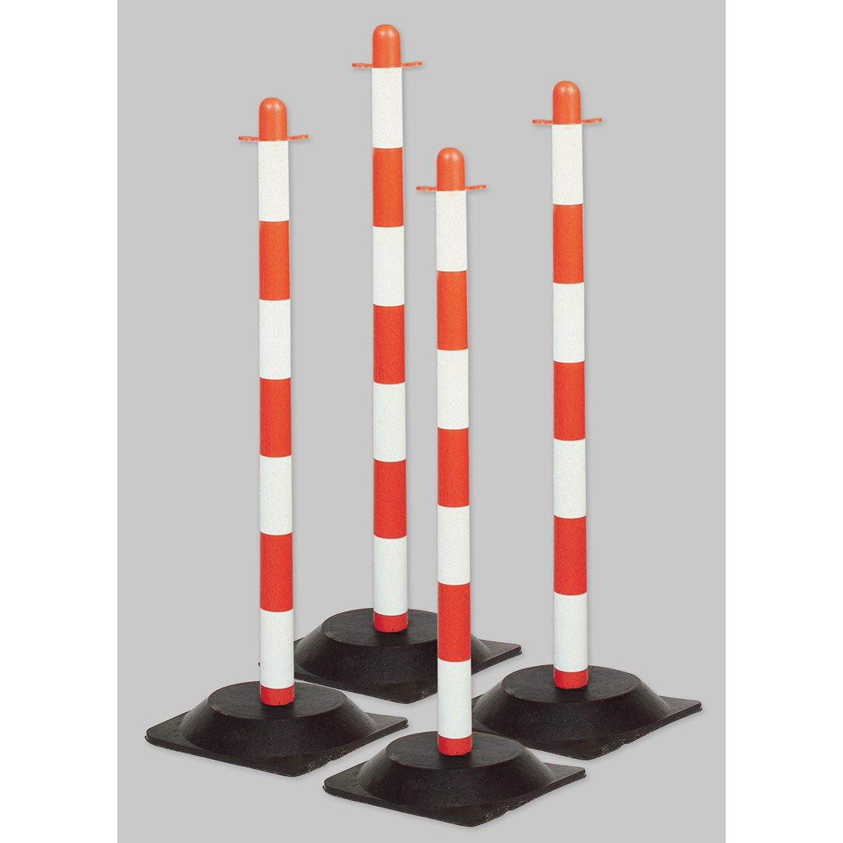 Posts Rubber Base R/W(4) Direk ve kauçuk taban (1,6 kg)