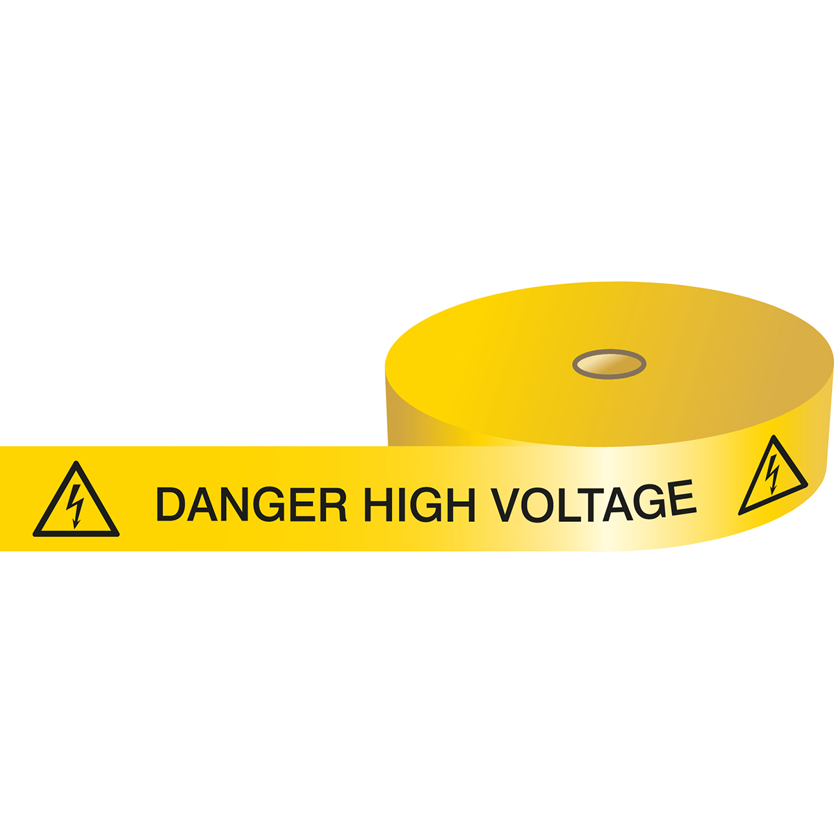 BT-DANGER HIGH VOLT.75mm*250m Barikat bandı — Tehlike yüksek gerilim