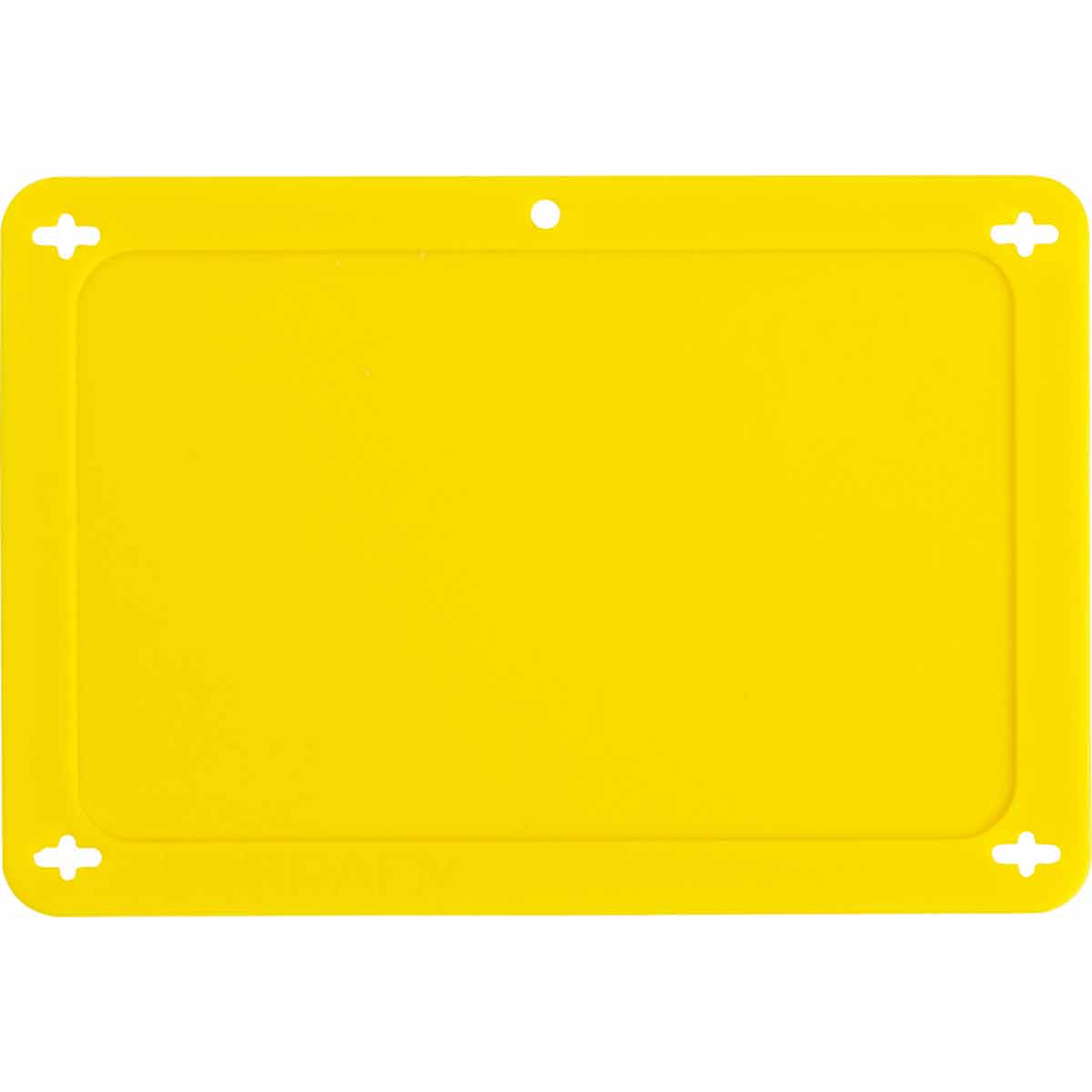 BLANK YELLOW UTILITY TAG 2.5X4 Boş VIP Etiketleri — Büyük