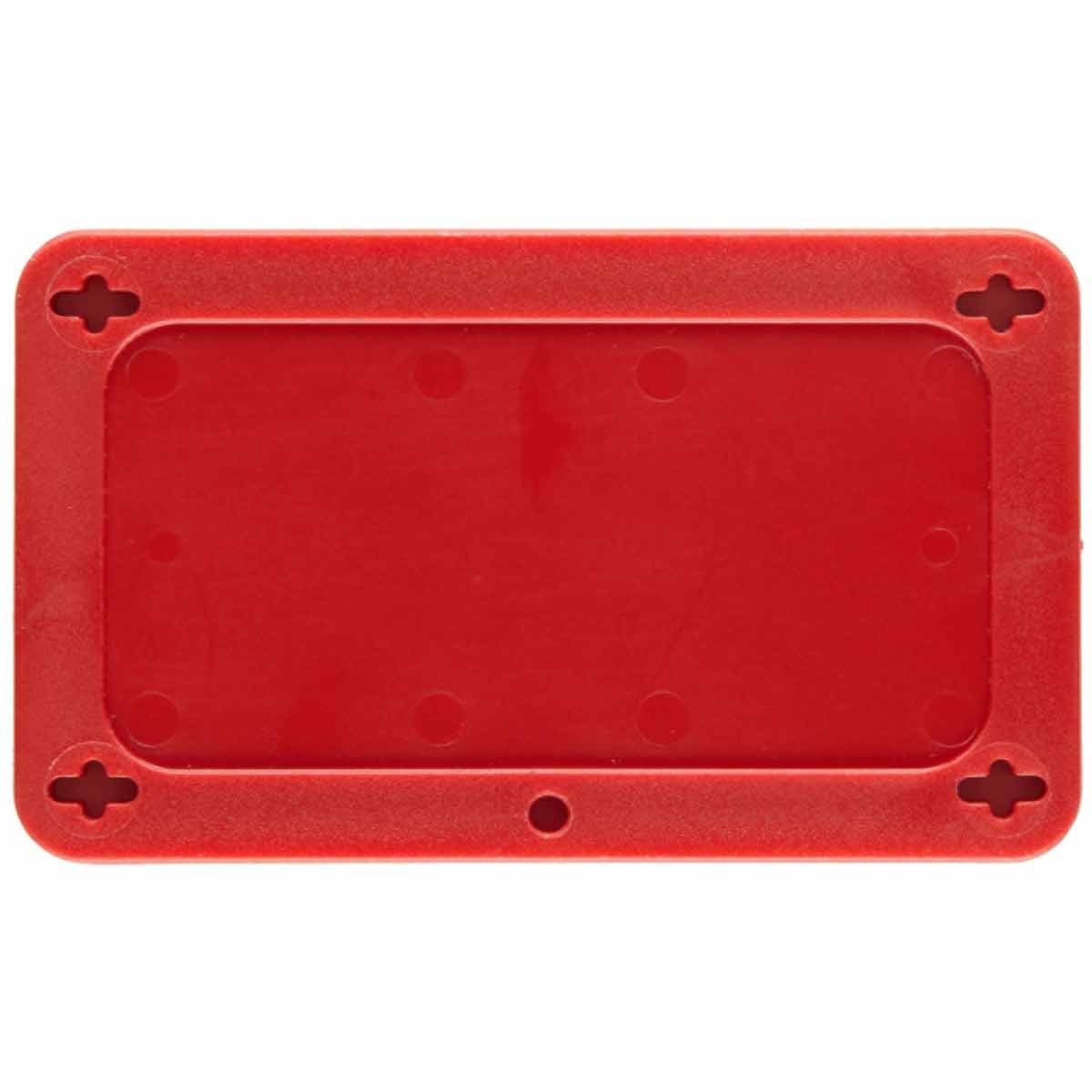 BLANK RED UTILITY TAG 1.5X3 Boş VIP Etiketleri — Küçük