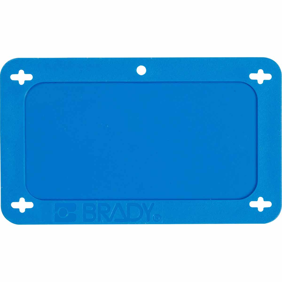 BLANK BLUE UTILITY TAG 1.5X3 Boş VIP Etiketleri — Küçük