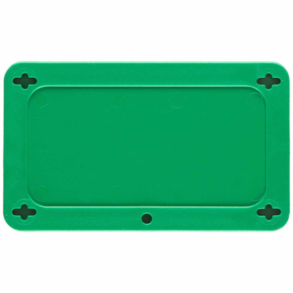 BLANK GREEN UTILITY TAG 1.5X3 Boş VIP Etiketleri — Küçük