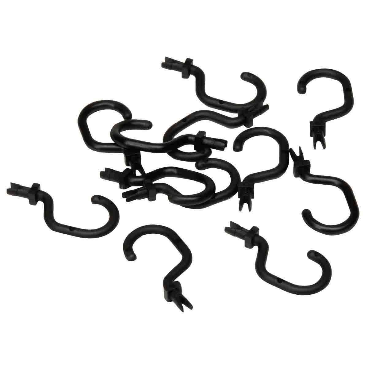 HOOKS FOR PLASTIC LOCK BOXES, 12/PACK Mini Duvara Monte Kilit Kutusu için İlave Askılar
