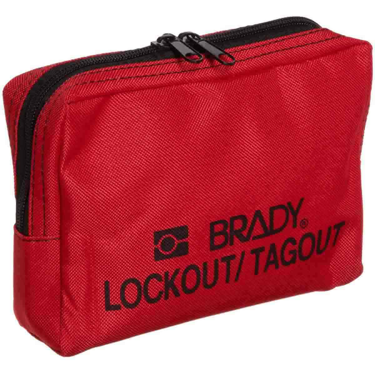 LOCKOUT BELT POUCH, RED 5"X7" Kilit Kemer Çantası