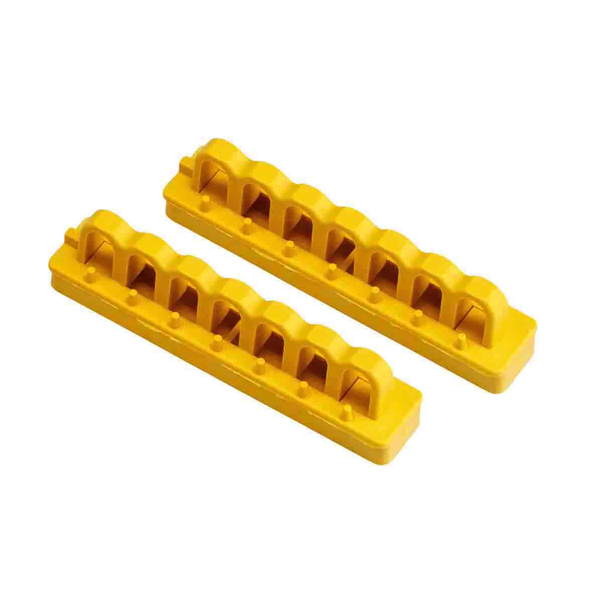 BREAKER BLOCKER RAISED LOCK RAIL 2 PACK Şalter Tutucu Bileşenler — 101 mm Sarı Montaj Rayları