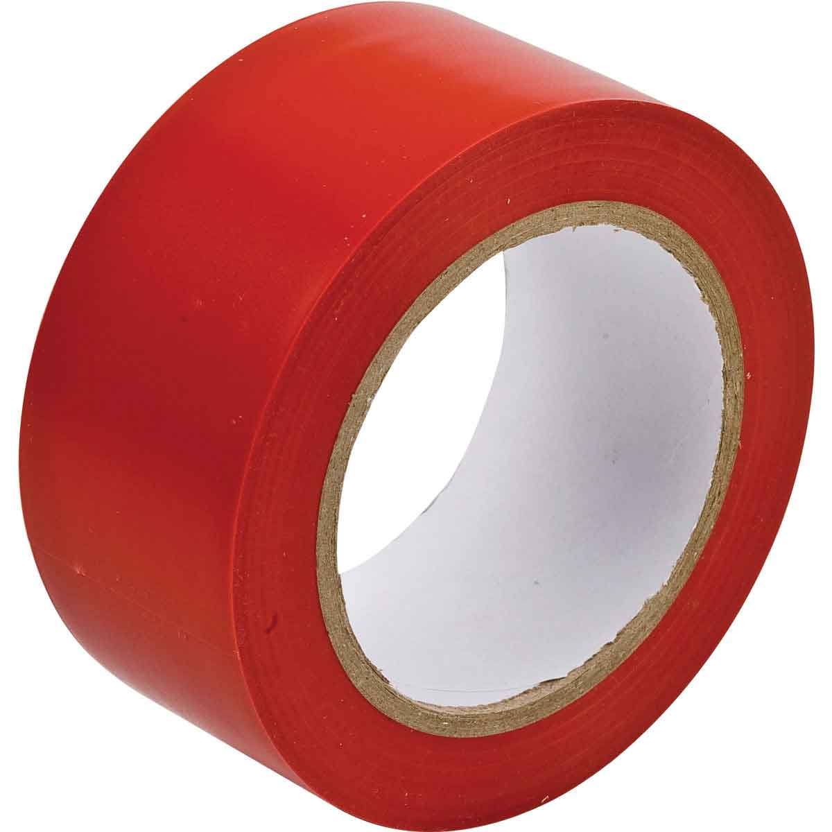 B726 İŞARETLEME BANTLARI 33MT 5CM KIRMIZI Koridor İşaretleme Bandı — Kırmızı