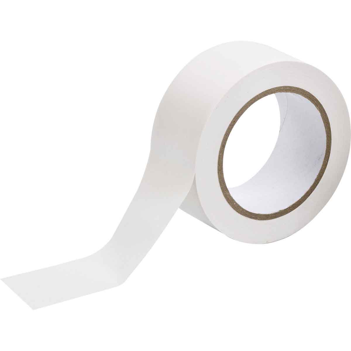 B726 İŞARETLEME BANTLARI 33MT 5CM BEYAZ Koridor İşaretleme Bandı — Beyaz