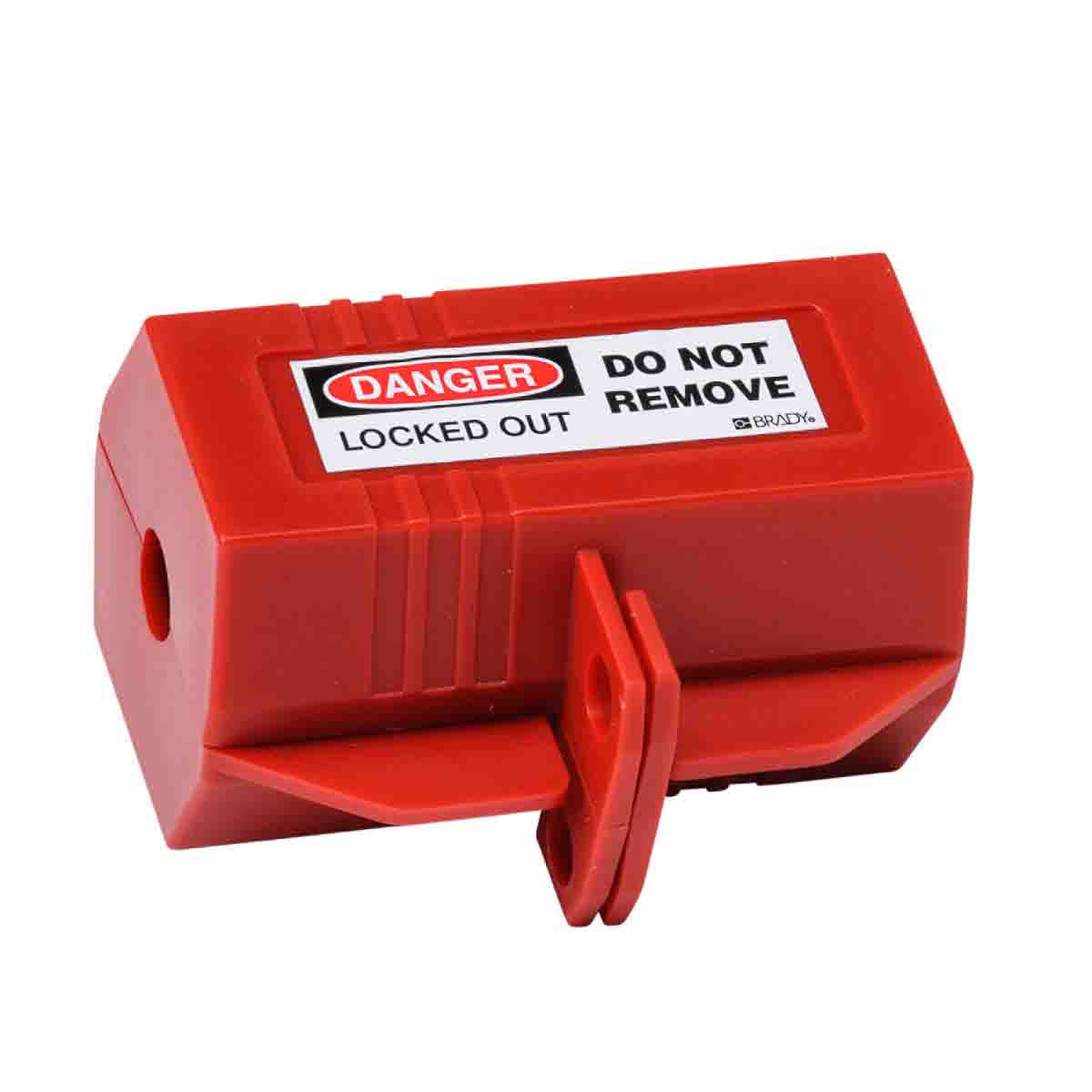 PLUG LOCKOUT 110 VOLT w/ DANGER LABELS Fiş Bağlantıları için Kilitleme Cihazları — Küçük