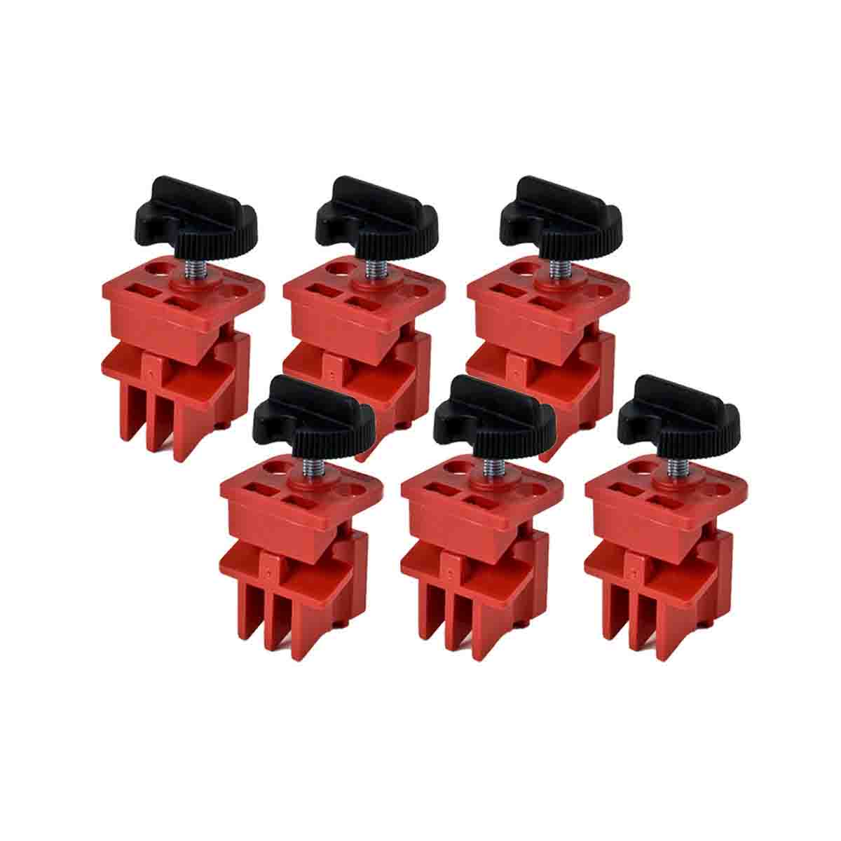 UNIVERSAL MULTI-POLE BREAKER LO 6 PK Üniversal Çok Kutuplu Şalter Kilidi