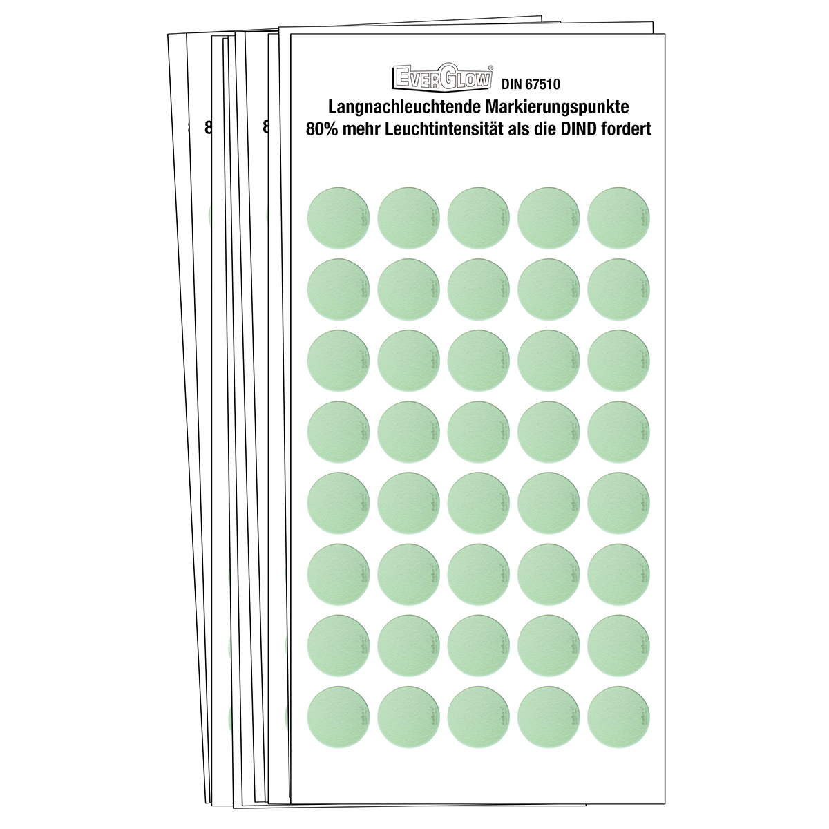 FOTOLÜMİNESAN BENEKLER -ÇAP 1,6CM  40 BENEK/KART 5 PHOTOLUM DİSKLER-ÇAP 1,6 10/PAKET