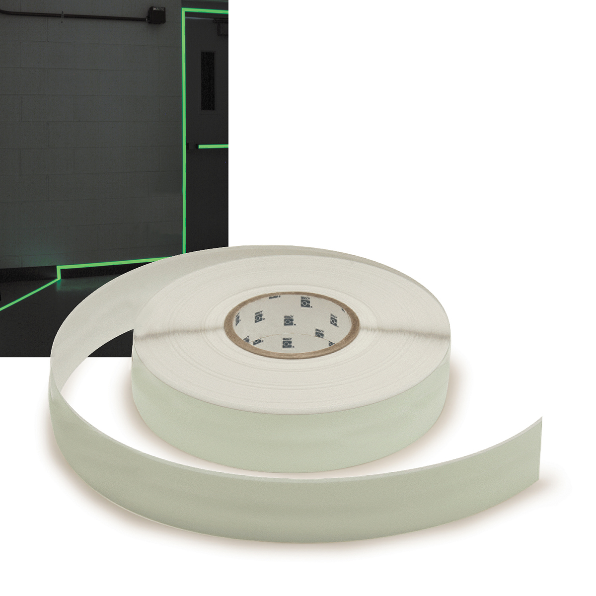 PLAIN PHOLUM B TAPE 40MMx10M Karanlıkta Parlayan Uyarı Bandı