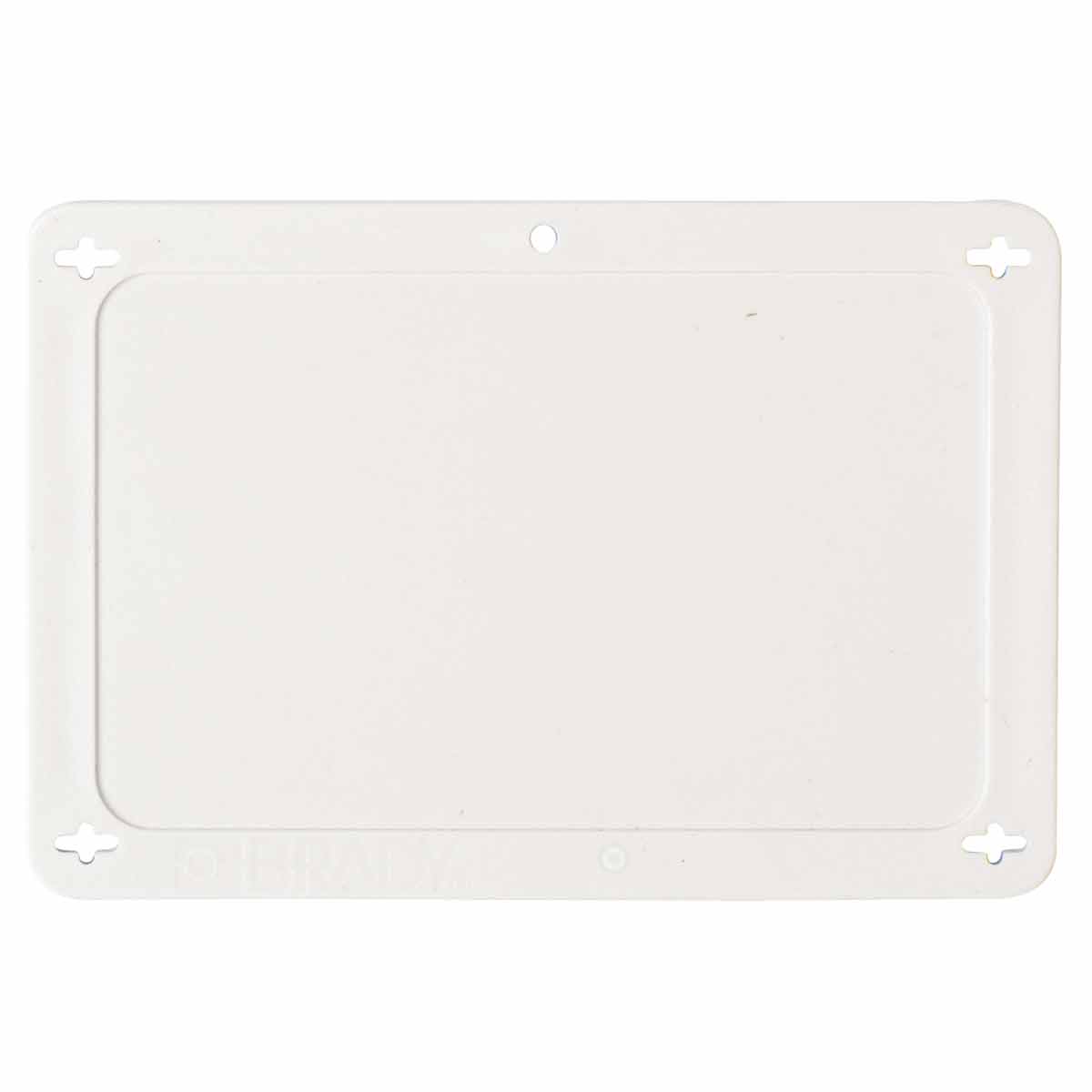 BLANK WHITE UTILITY TAG 2.5X4 Boş VIP Etiketleri — Büyük