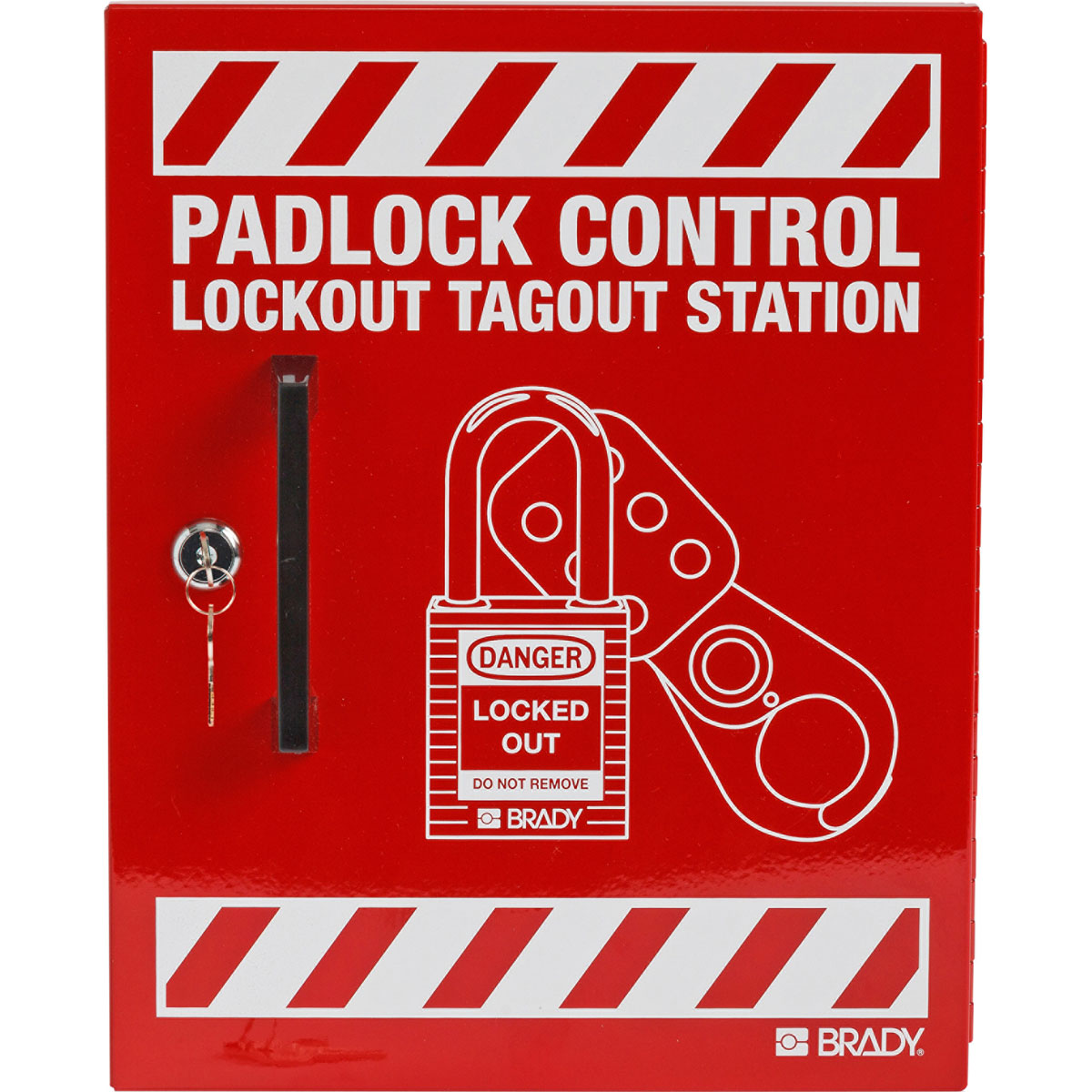PADLOCK CONTROLL CENTER 8 HOOKS Asma Kilit Kontrol Merkezi — 8 askı