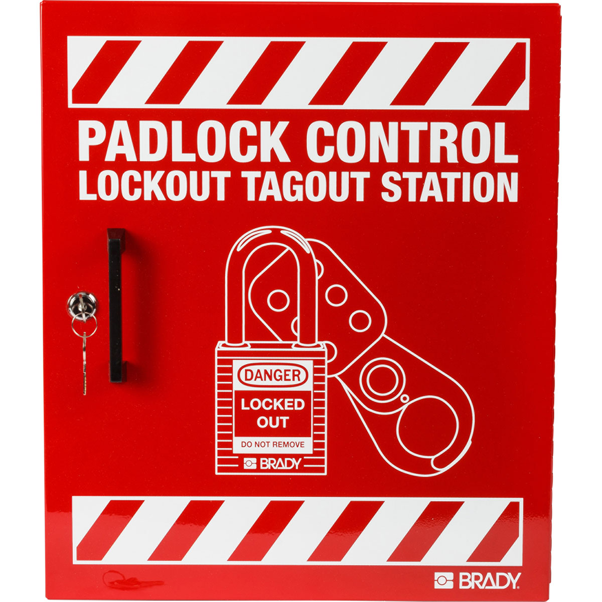 PADLOCK CONTROLL CENTER 18 HOOKS Asma Kilit Kontrol Merkezi — 18 askı