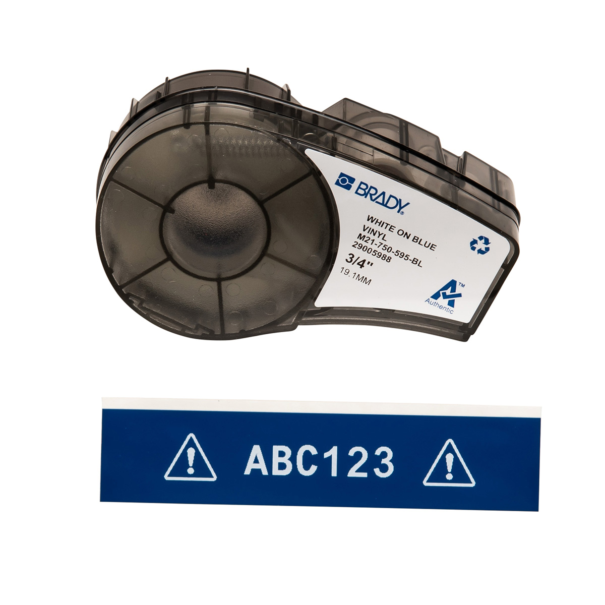 M21-750-595-BL M211; M210; BMP21-PLUS; BMP21-LAB; BMP21 için vinil bant