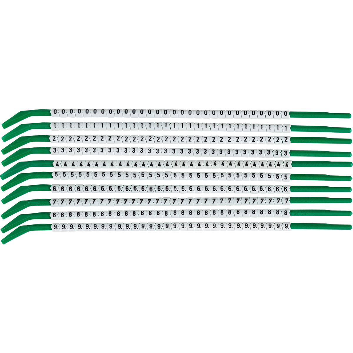 SCNC-09-0-9 Clip Sleeve Tel İşaretleyicileri